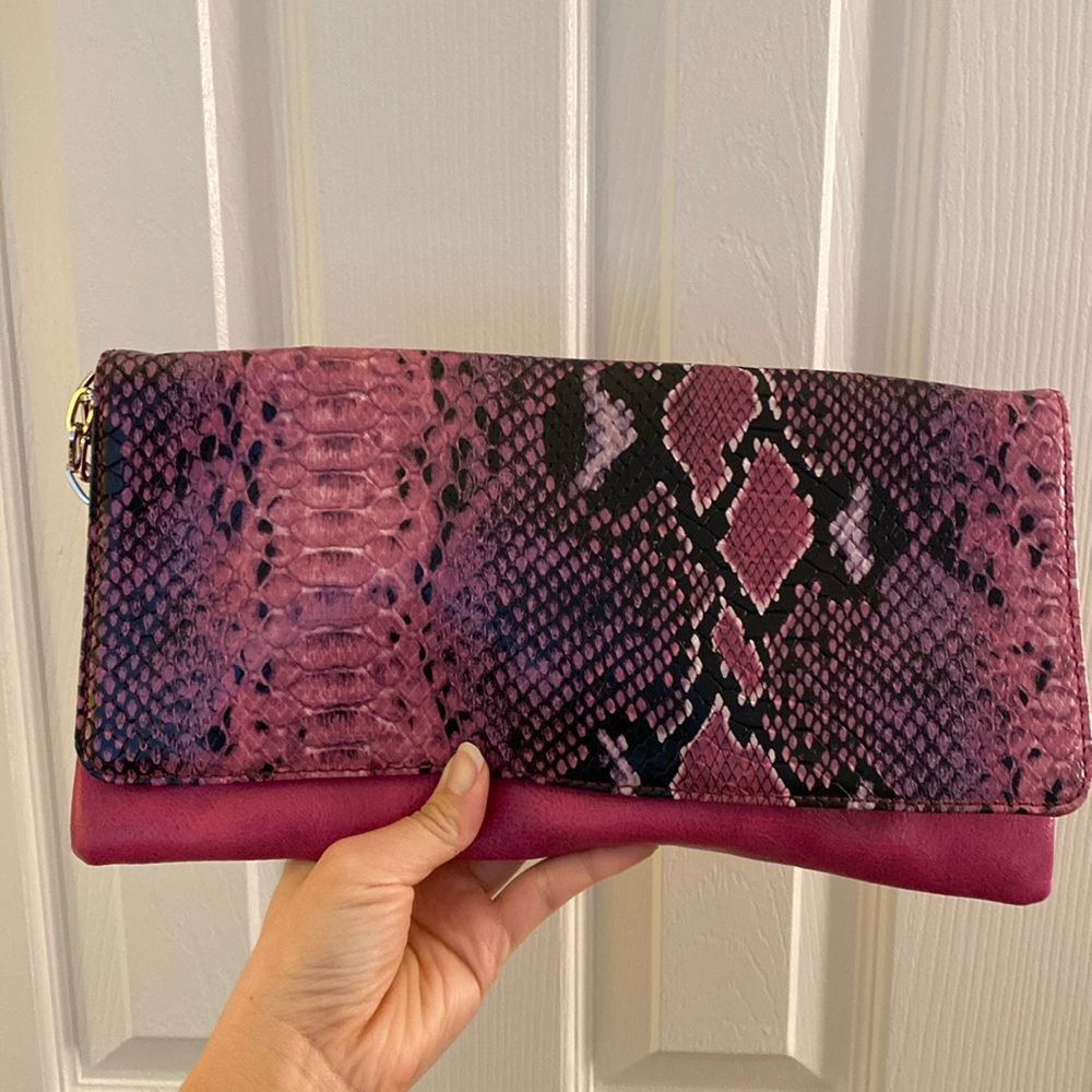 Style & Co oversized clutch purse